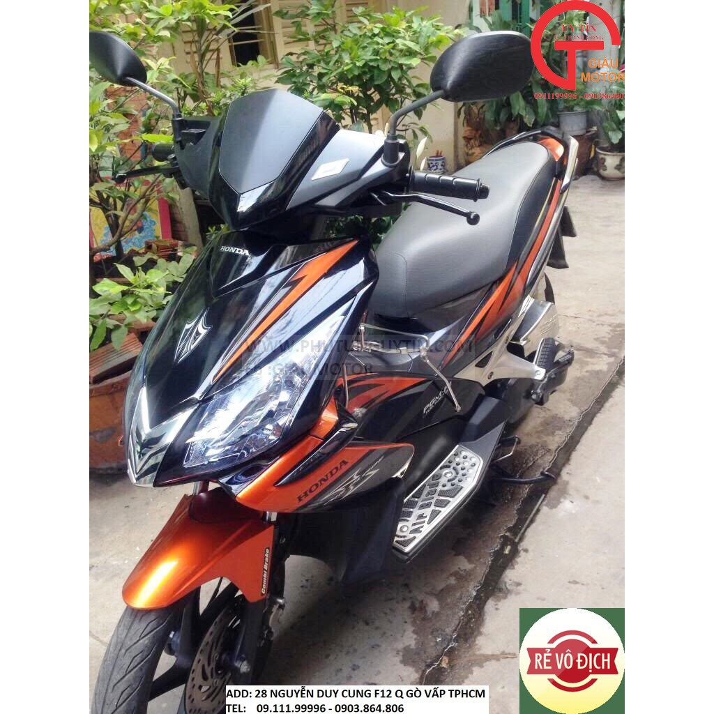 Honda Air Blade Fi Thái Đỏ  Đen nhám 2011 Cần Bán   2banhvn